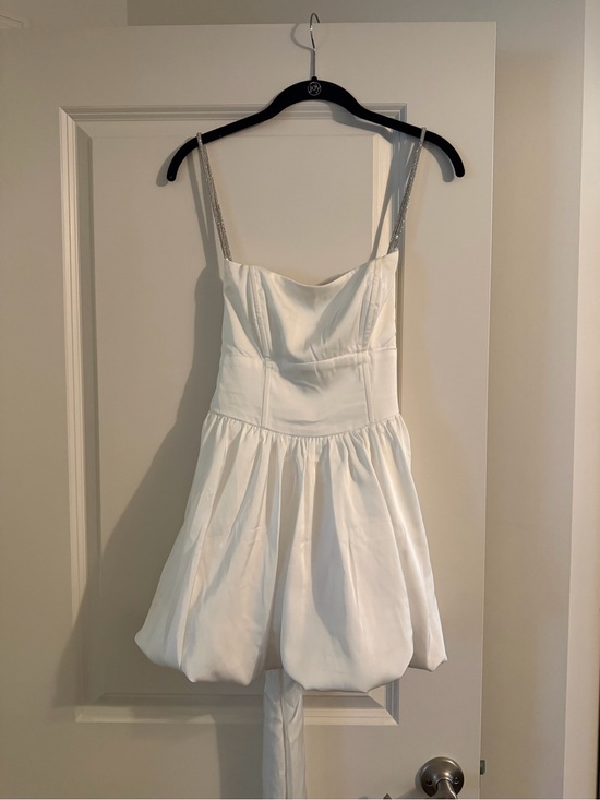 Windsor Dresses & Skirts - White Mini Bridal Dress with Sparkle Straps